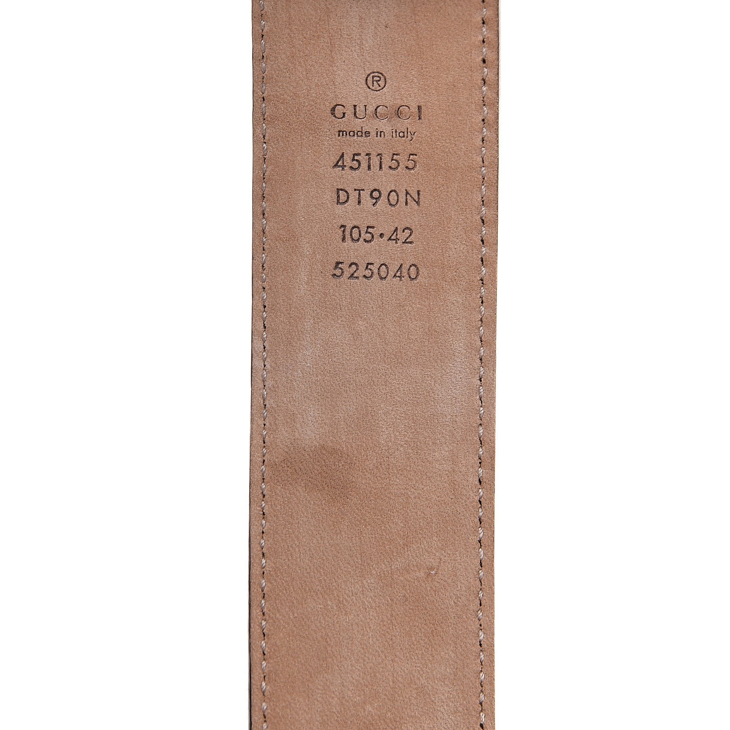 Gucci Lisse Calfskin Dionysus 35mm Belt 105 42 Cuir 4 of 4