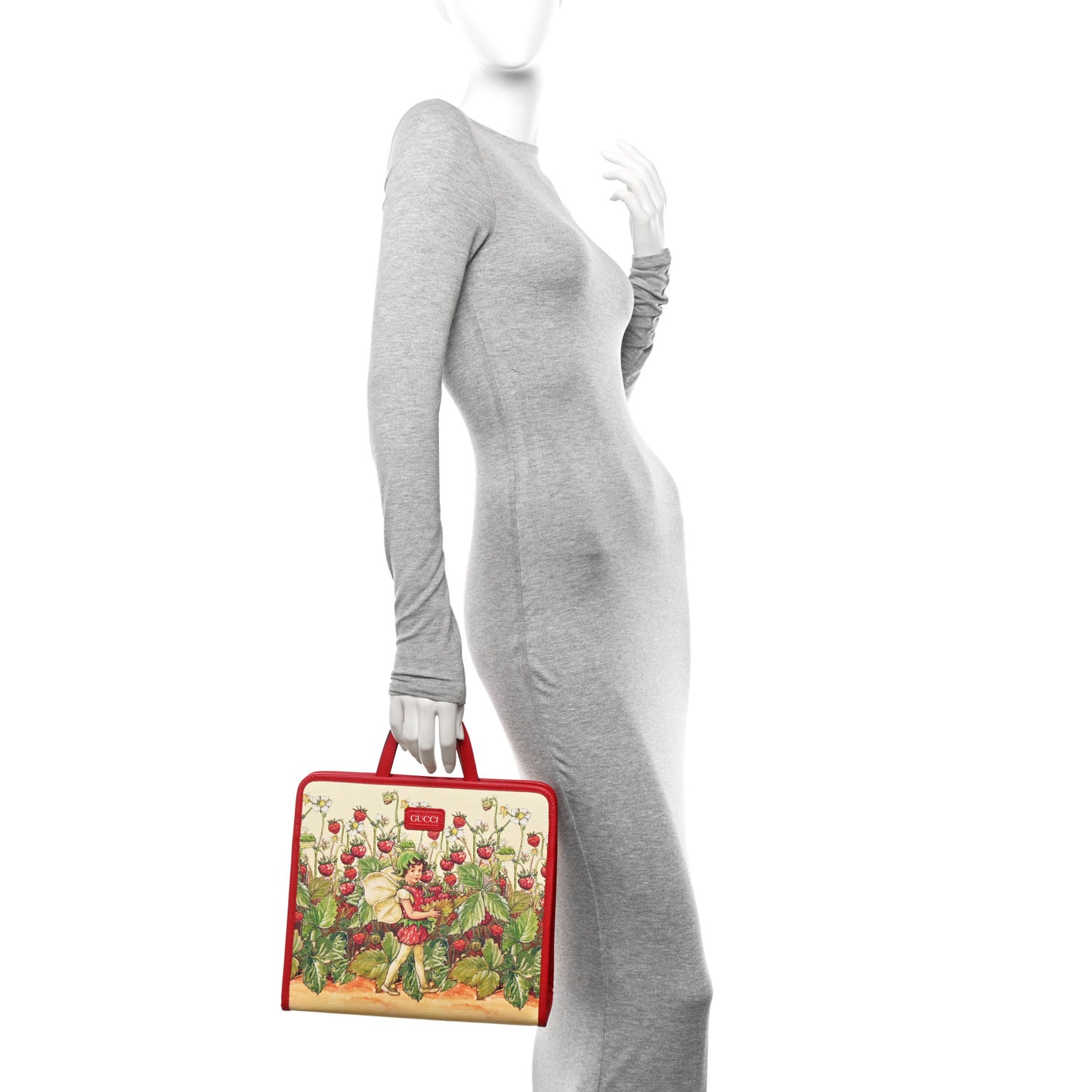 Coated Canvas Love Parade Kids Strawberry Fairy Tote Multicolor