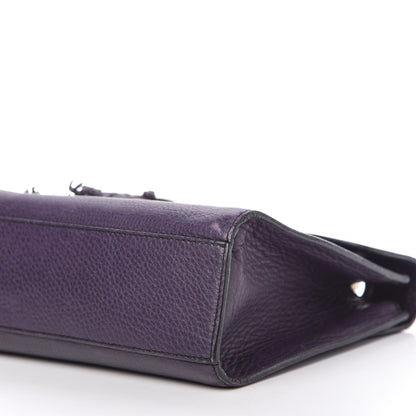 Gucci Pebbled Calfskin Medium Emily Chain Shoulder Bag Purple 7 of 14