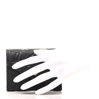 Louis Vuitton Empreinte Victorine Wallet Black 2 of 8