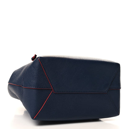 Louis Vuitton Soft Calfskin Lockme Backpack Marine Rouge 4 of 9