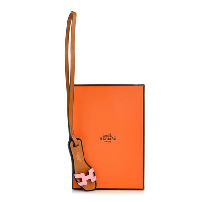 Hermes Epsom Butler Calfskin Hunter Oran Nano Bag Charm Rose Confetti Sable 5 of 5