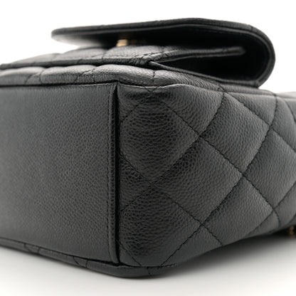 Chanel Caviar Quilted CC Mini Classic Backpack Black 10 of 11