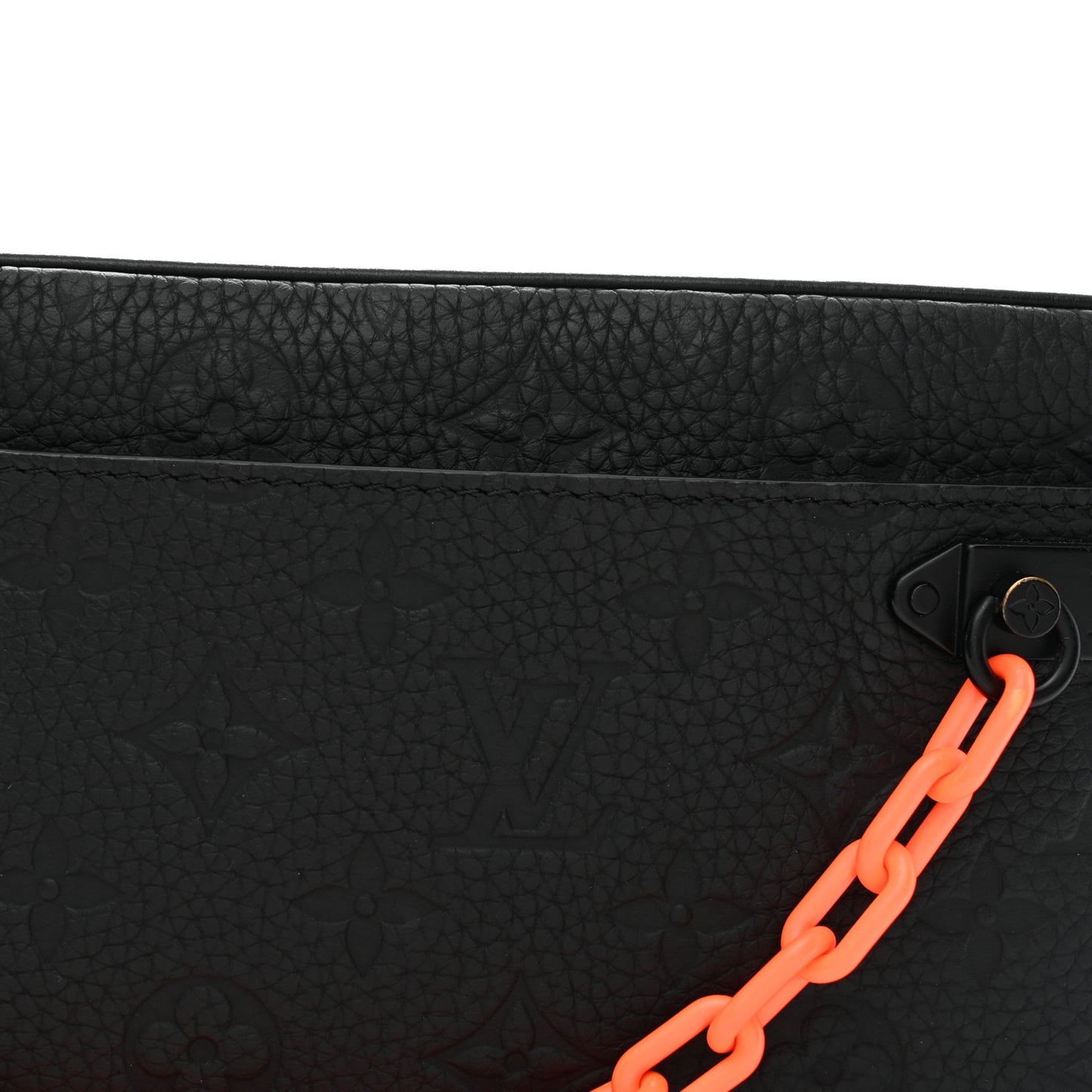 Taurillon Monogram Uniformes Solar Ray Soft Pochette Volga Belt Bag Black