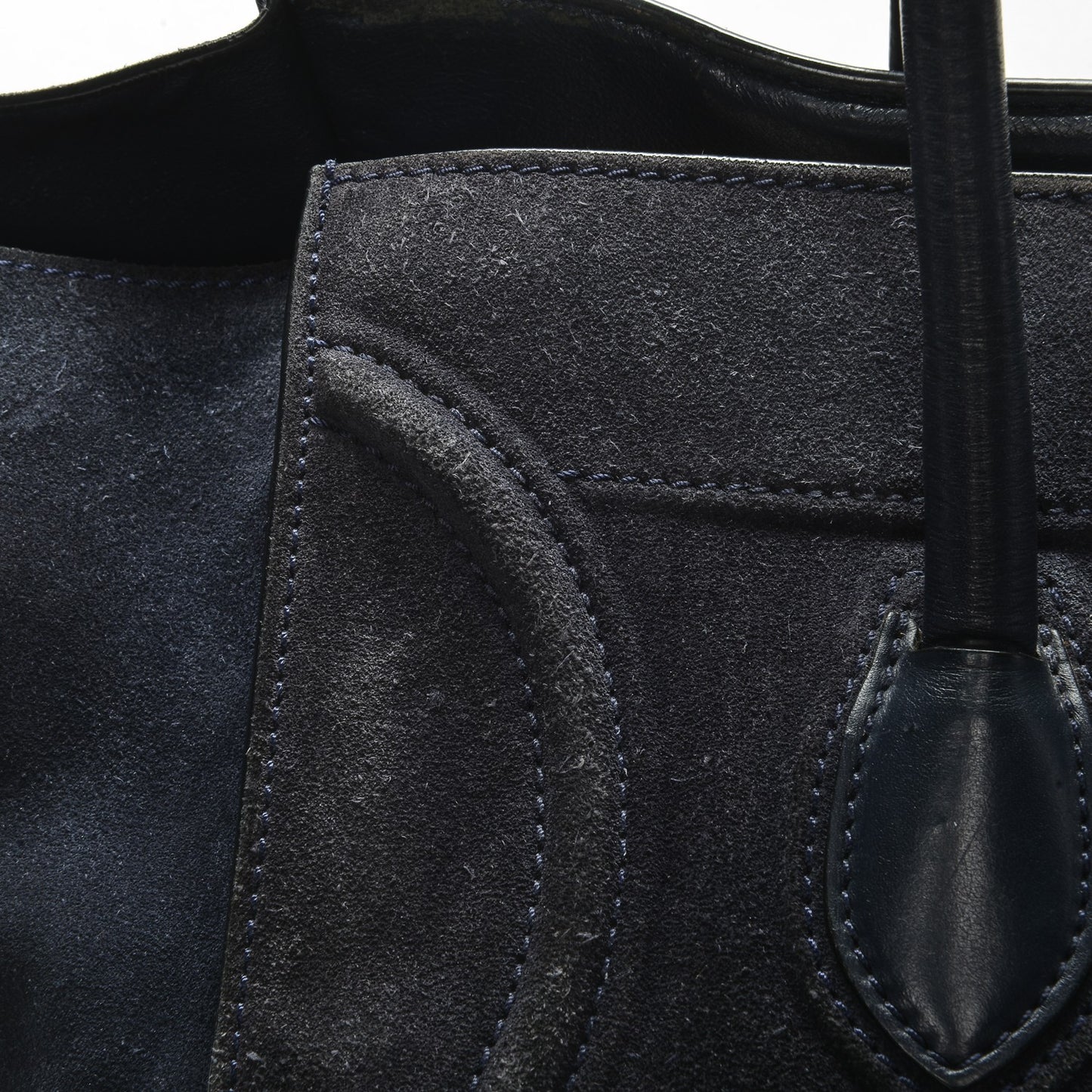 Suede Large Phantom Luggage Midnight