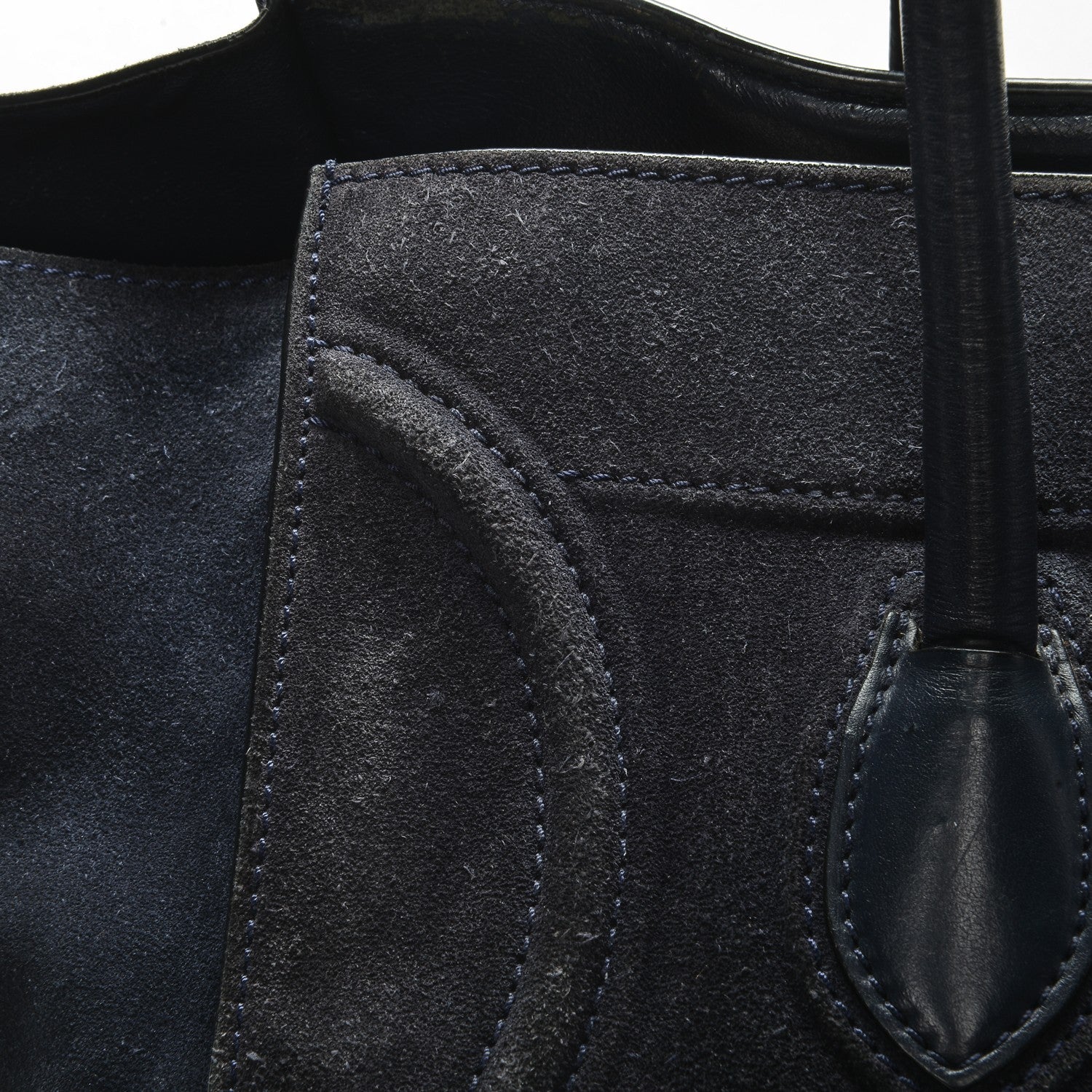 Celine Suede Large Phantom Luggage Midnight 15 of 17