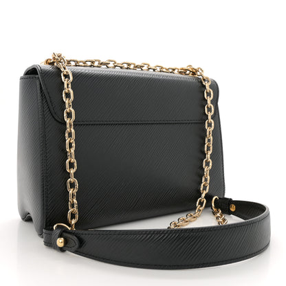 Louis Vuitton Epi Twist Shoulder Bag MM Black 4 of 13