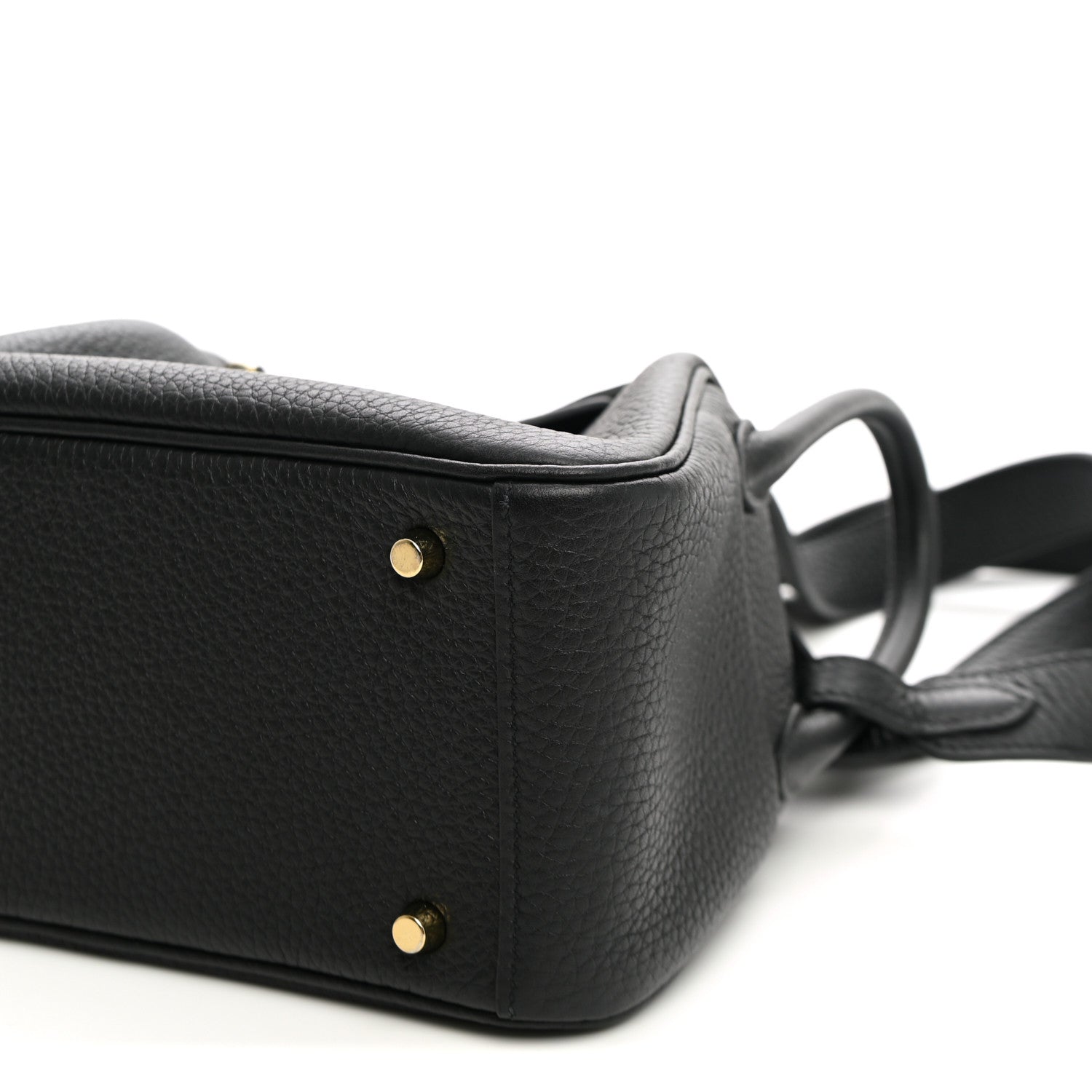 Hermes Taurillon Clemence Mini Lindy 20 Black 10 of 10