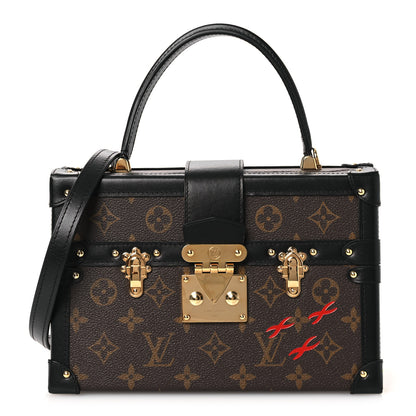 Louis Vuitton Monogram Petite Malle V Black 1 of 10
