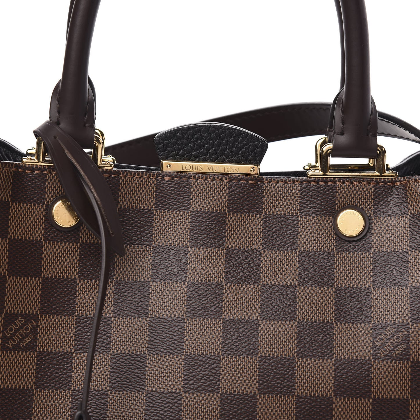 Damier Ebene Cuir Taurillon Brittany Black