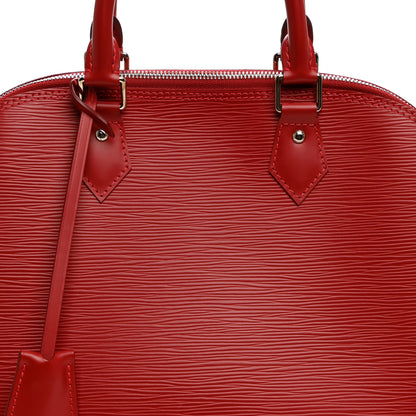 Louis Vuitton Epi Alma MM Coquelicot 8 of 10