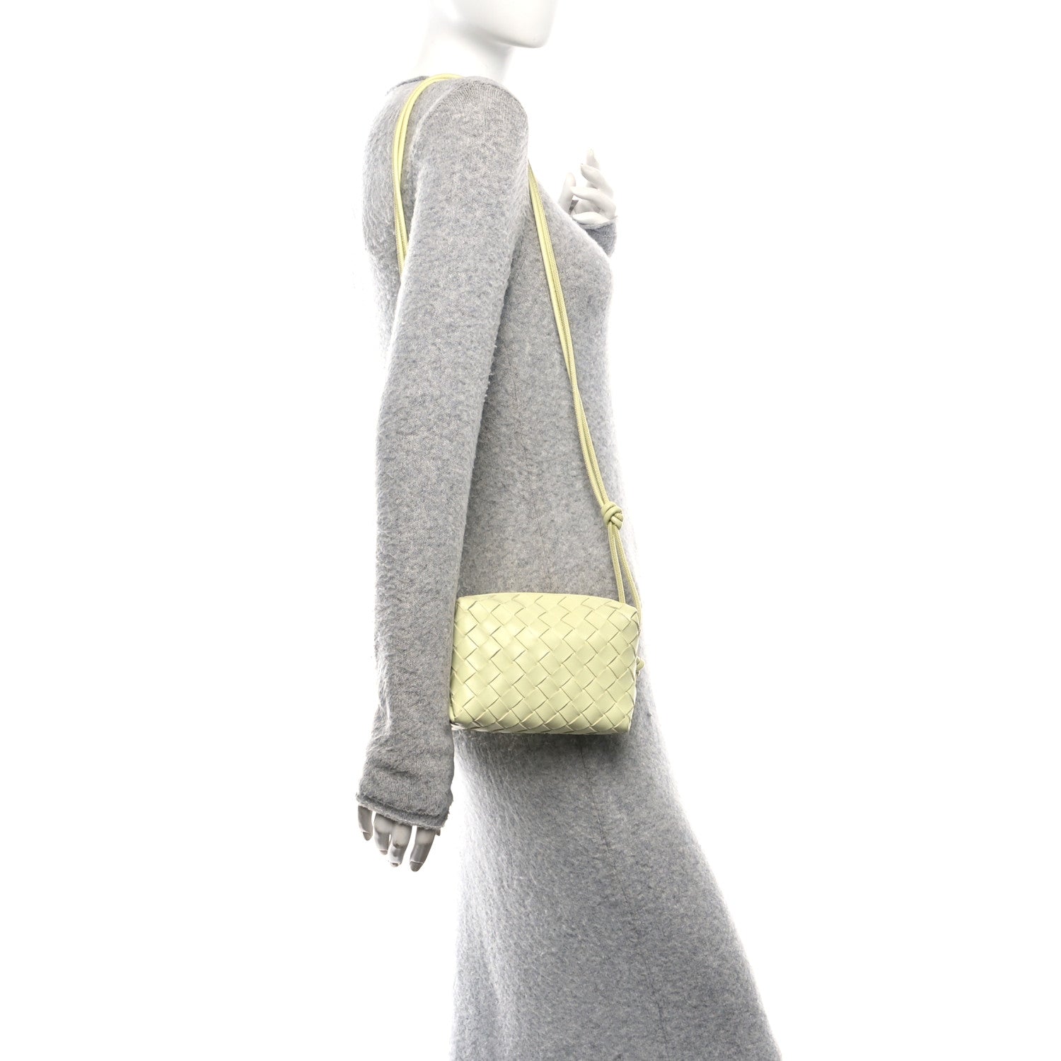 Bottega Veneta Nappa Intrecciato Mini Loop Camera Bag Zest 2 of 10
