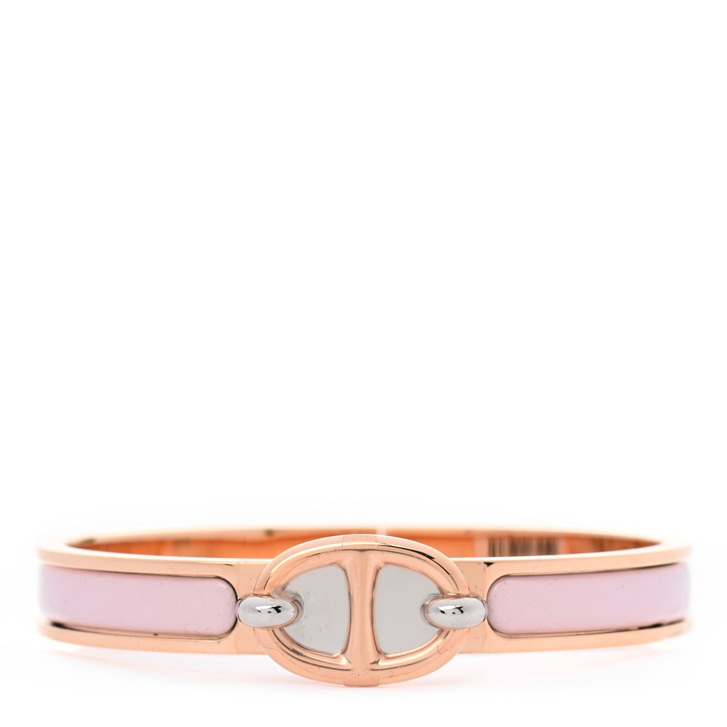 Enamel Mini Clic Chaine d'Ancre Bracelet PM Rose Candeur