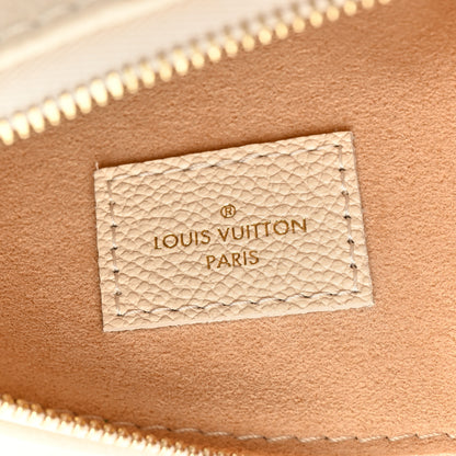 Louis Vuitton Empreinte Monogram Giant Multi Pochette Accessories Mini Pochette Cream 6 of 9