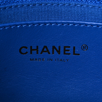 Chanel Caviar Quilted Mini Never Ending Chain Flap Blue 6 of 8
