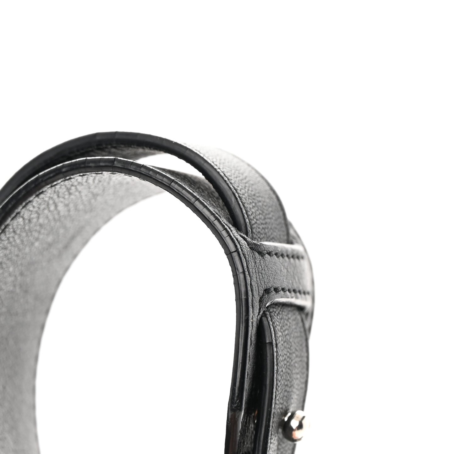 Calfskin Small Puzzle Bag Black