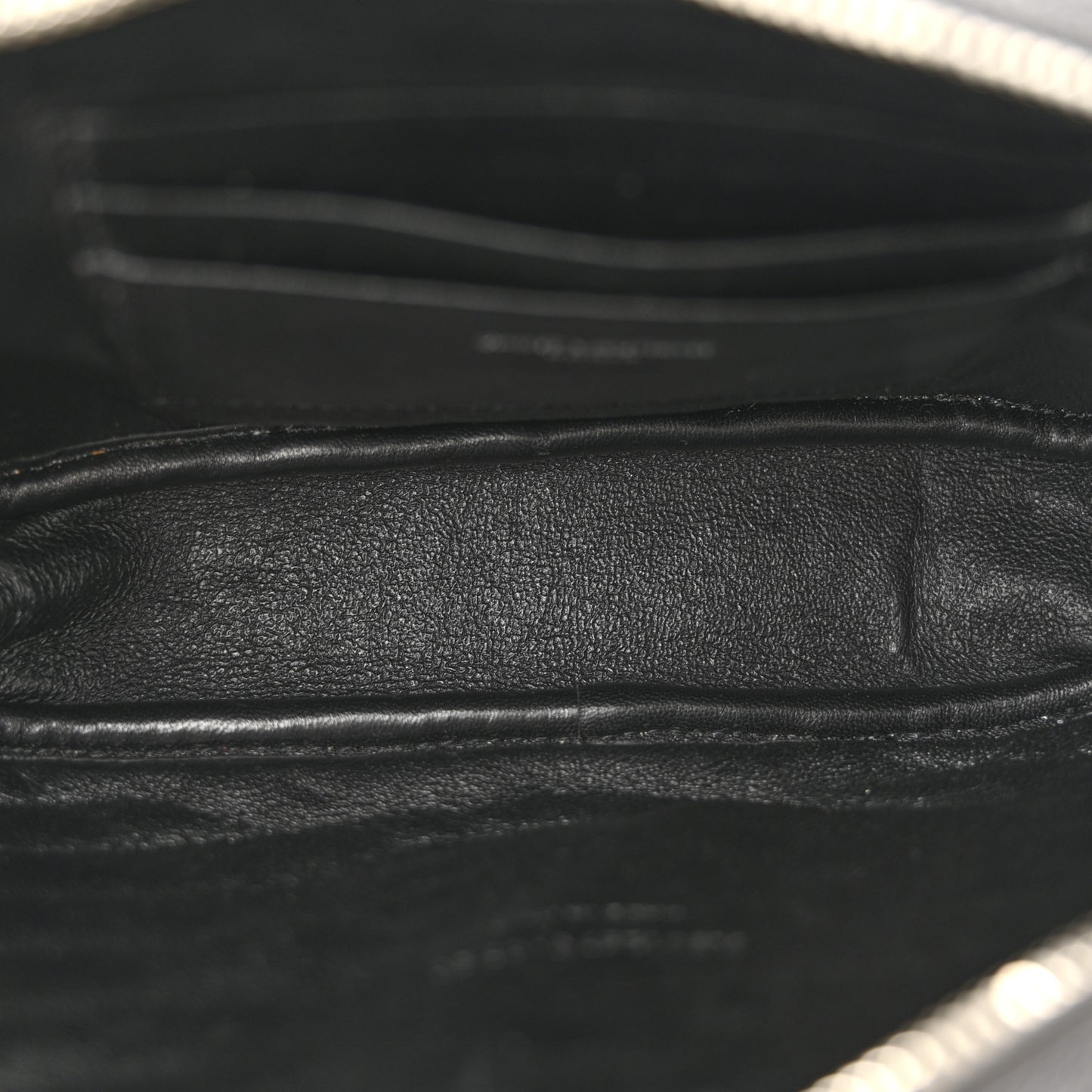 Grain De Poudre Matelasse Monogram Mini Lou Camera Bag Asphalt