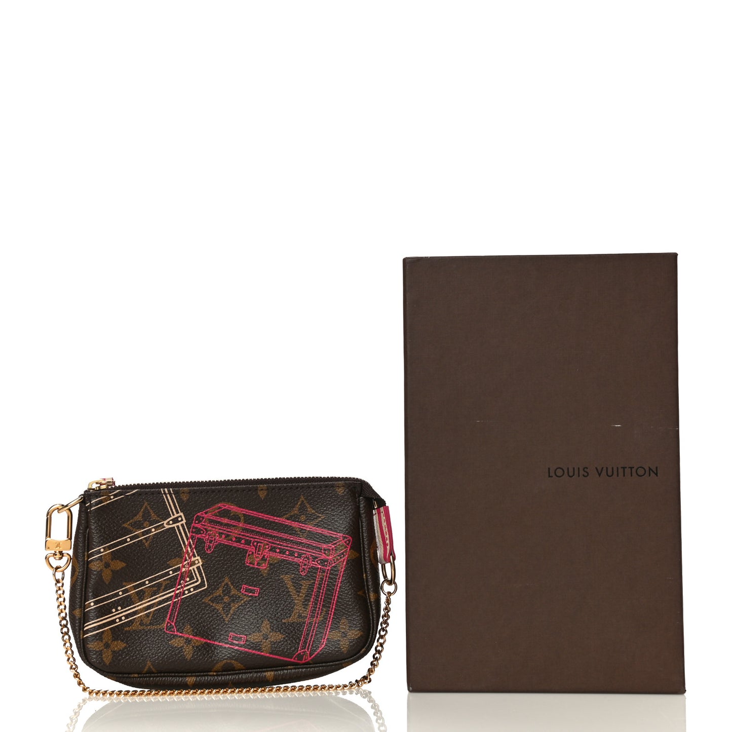 Monogram 2014 Christmas Animation Mini Pochette Accessories