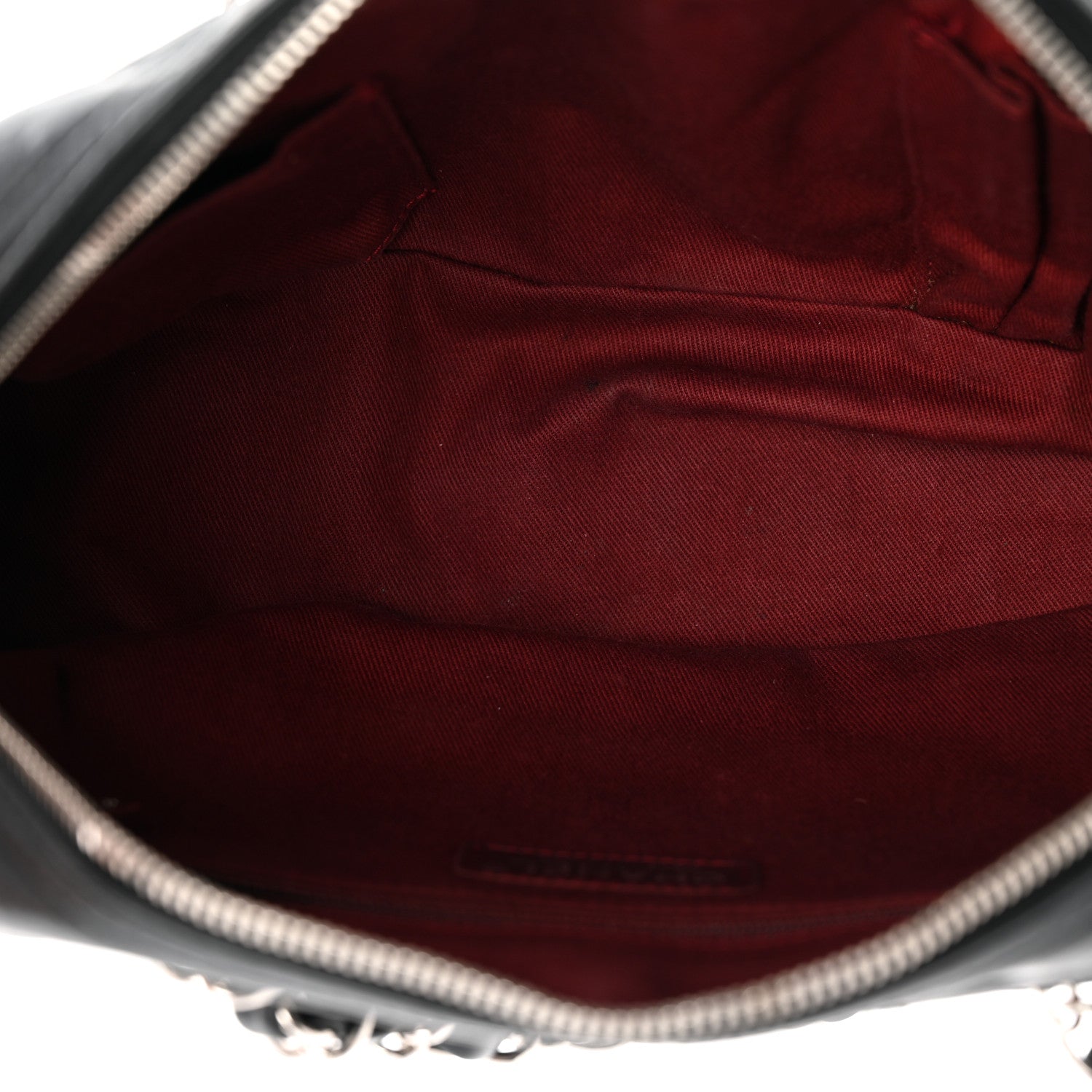 Chanel Aged Calfskin Quilted Cotton Club Bowler Black 5 of 10