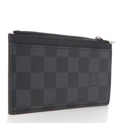 Louis Vuitton Damier Graphite Coin Card Holder 2 of 6