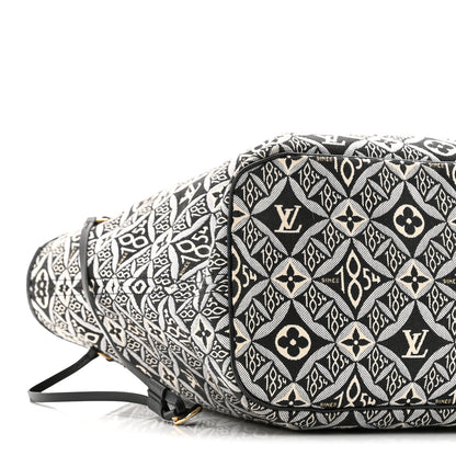 Louis Vuitton Jacquard Since 1854 Neverfull MM Grey 9 of 10