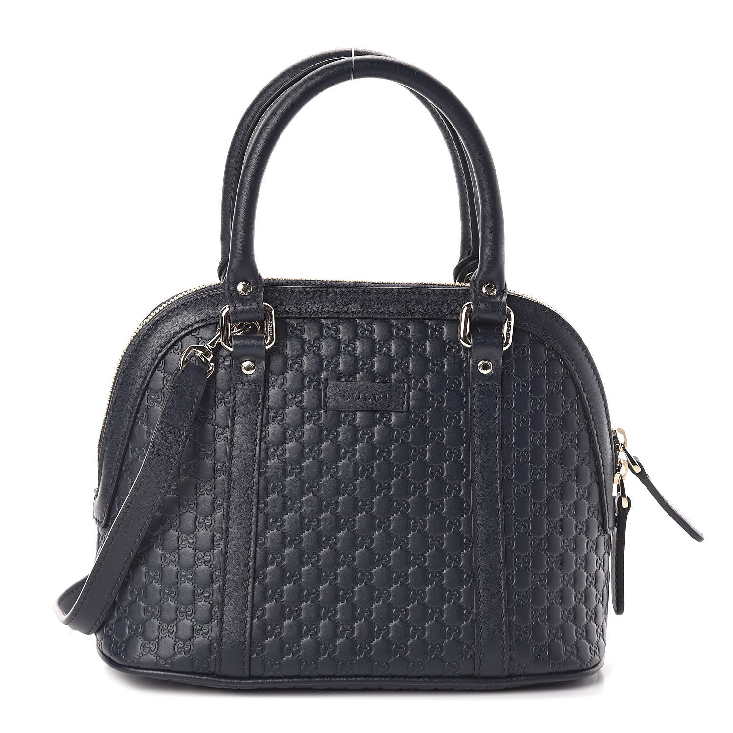 Gucci Soft Microguccissima Mini Dome Bag Blue 1 of 9