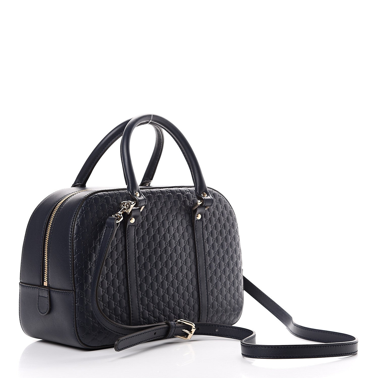 Gucci Microguccissima Medium Crossbody Bag Blue 2 of 9