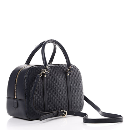 Gucci Microguccissima Medium Crossbody Bag Blue 2 of 9