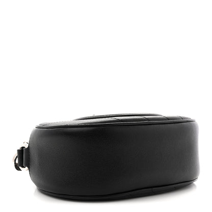 Gucci Sakai Be Green Calfskin Diagonal Stitched Mini Blondie Shoulder Bag Black 4 of 13