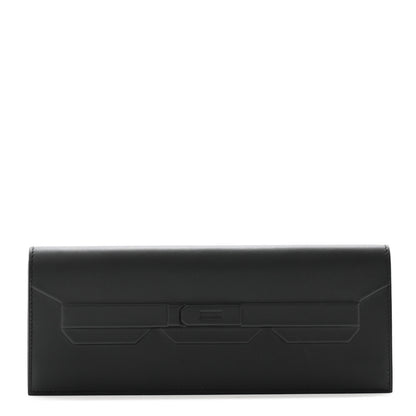 Hermes Swift Shadow Clutch 29 Black 1 of 9
