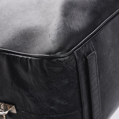 Prada Saffiano Travel Bag Nero Black 8 of 16