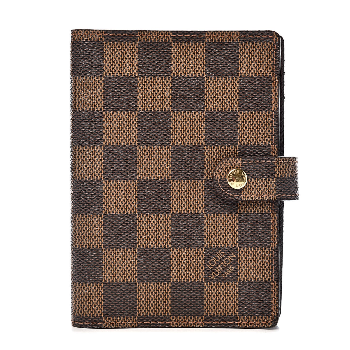Damier Ebene Small Ring Agenda Cover