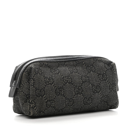 Gucci Monogram Small Cosmetic Case Black 3 of 8
