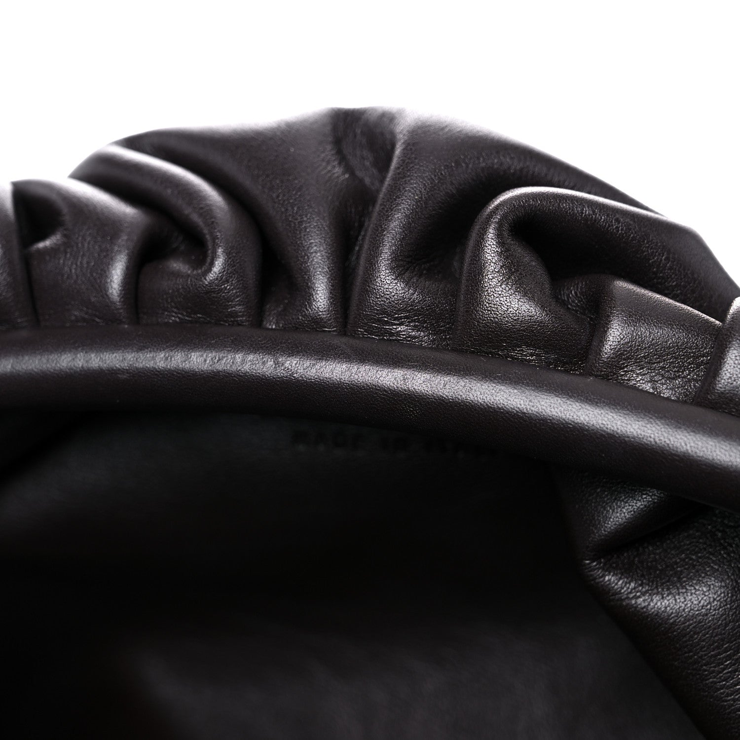 Bottega Veneta Smooth Butter Calf The Pouch Oversized Clutch Fondant 15 of 16