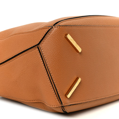 Loewe Calfskin Medium Puzzle Bag Tan 10 of 11