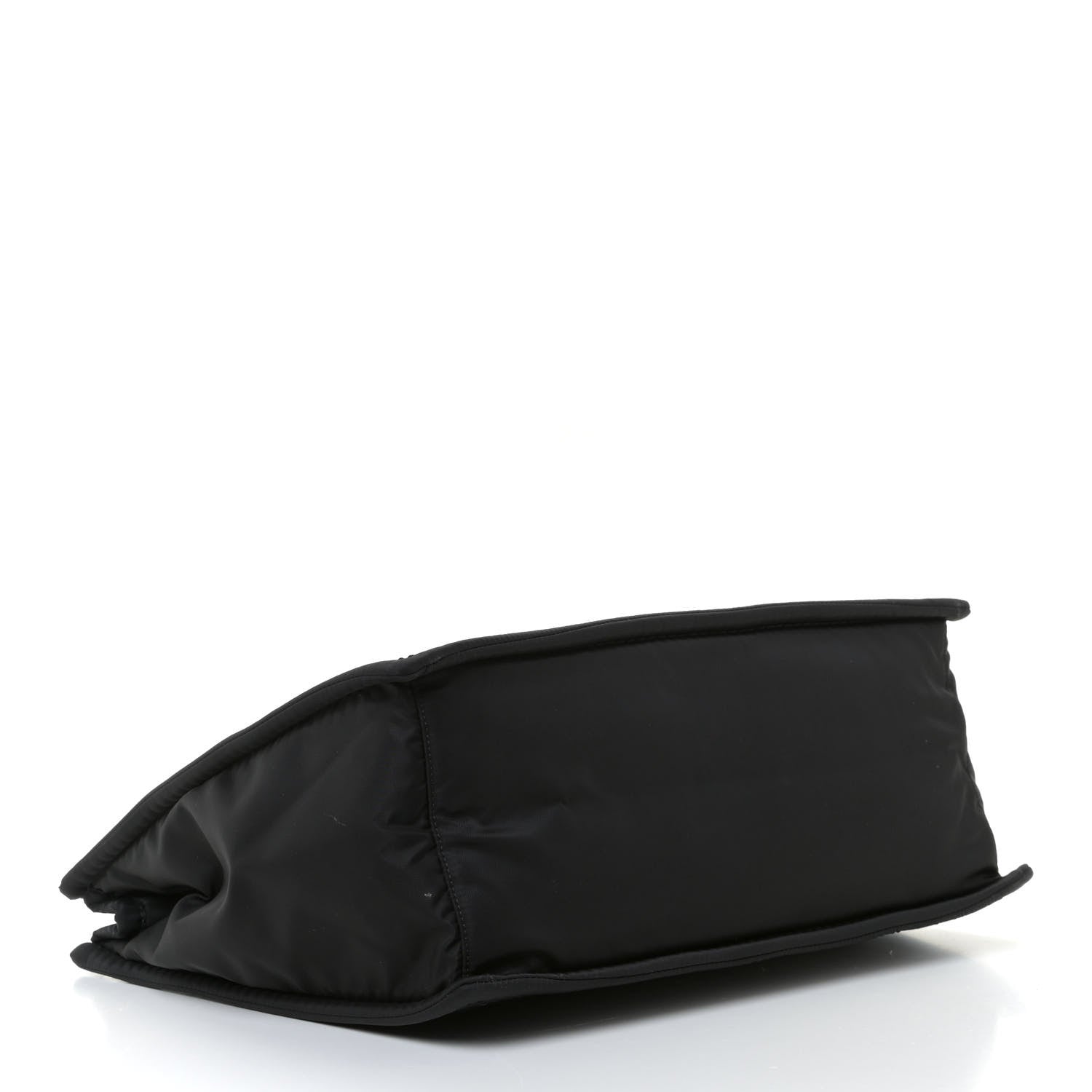 Prada Tessuto Nylon Chain Tote Black 4 of 12