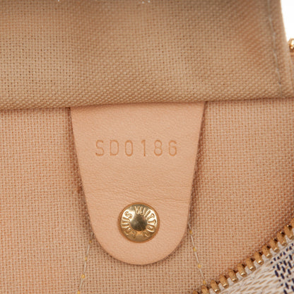 Louis Vuitton Damier Azur Speedy Bandouliere 25 8 of 8