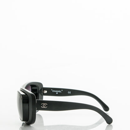 Chanel CC Logo Sunglasses S0133 Black 2 of 5