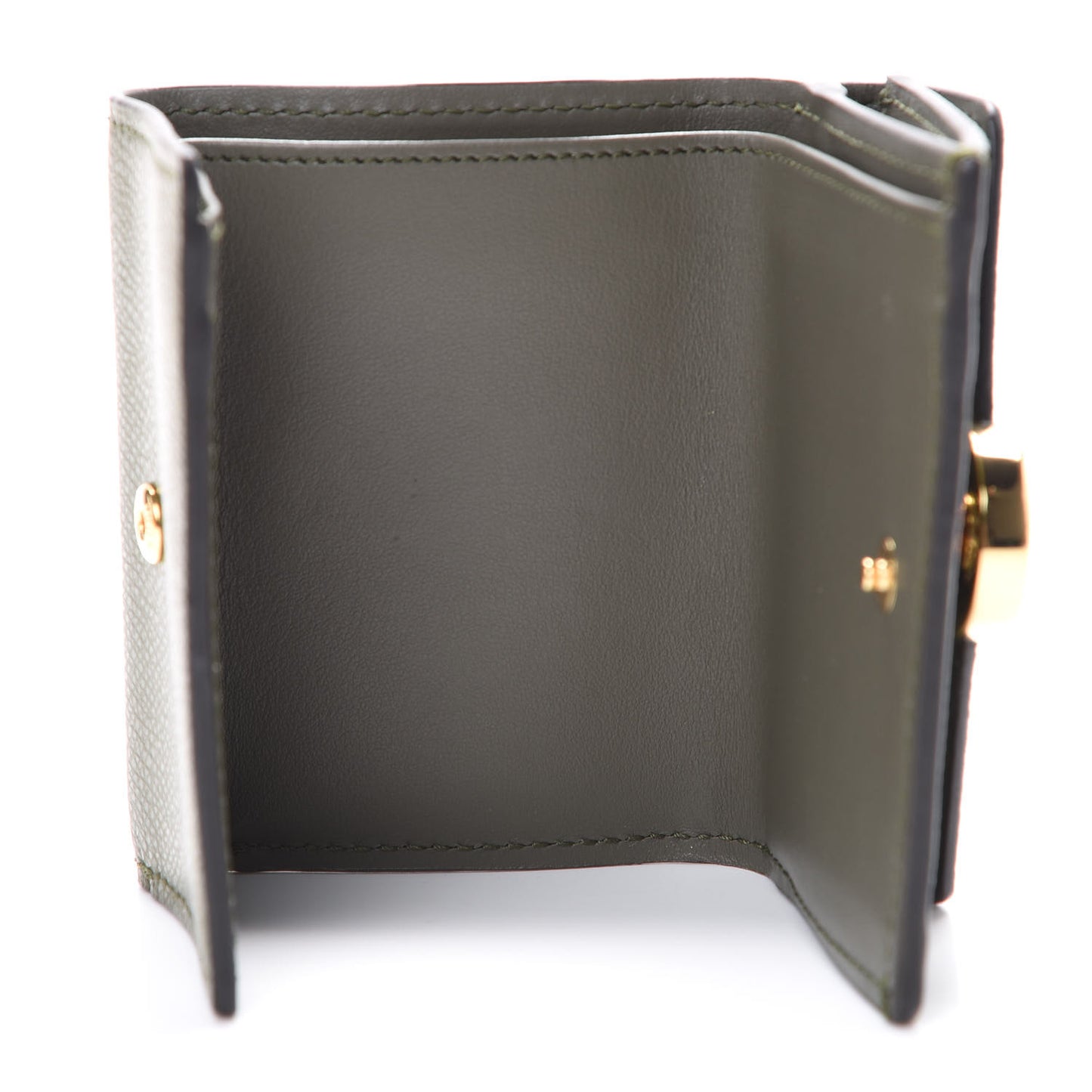 Vitello Cruise F is Fendi Micro Tri-Fold Envelope Wallet Asparago