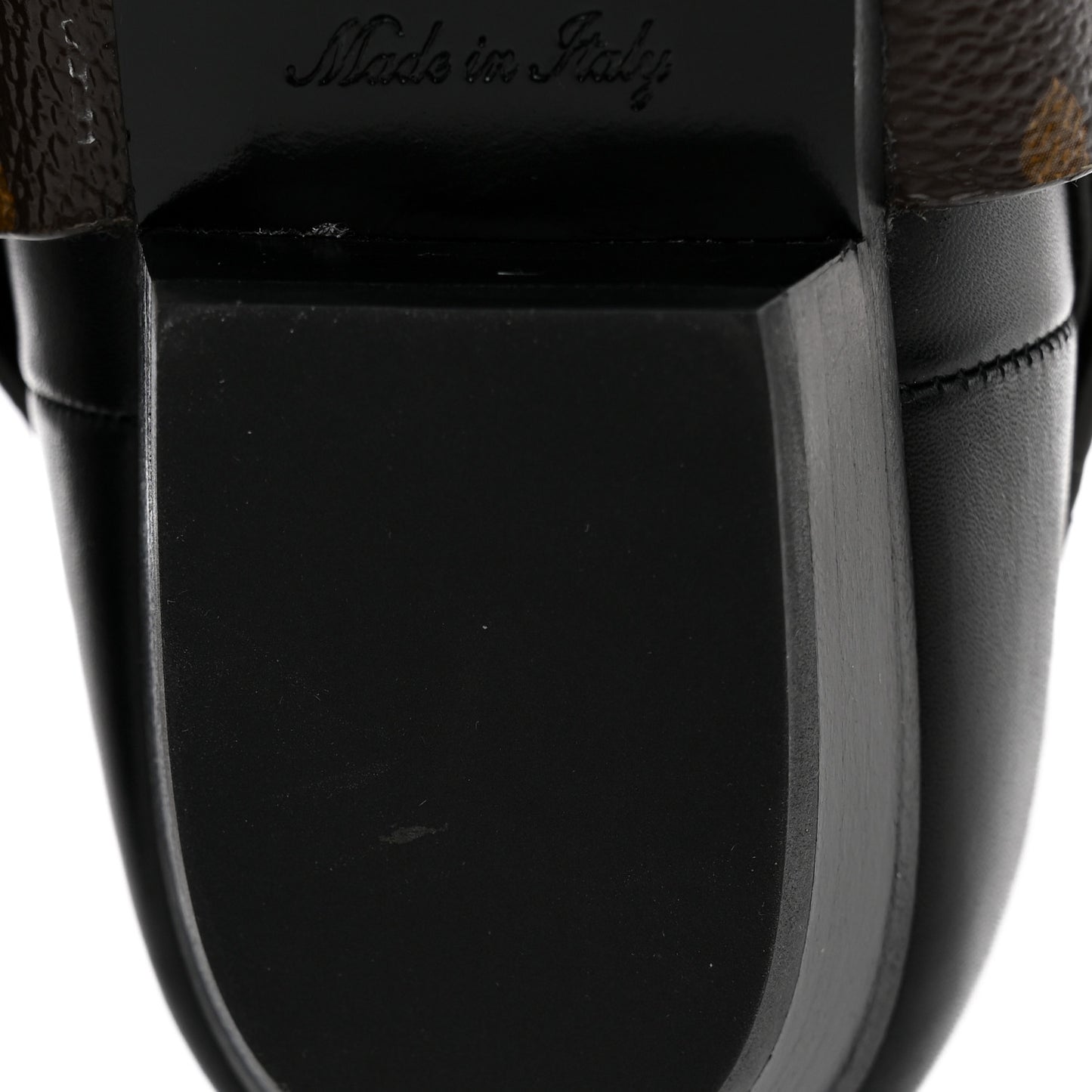 Calfskin Monogram Rhapsody Ankle Boots 38 Black