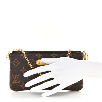 Louis Vuitton Monogram Pochette Milla MM 2 of 11