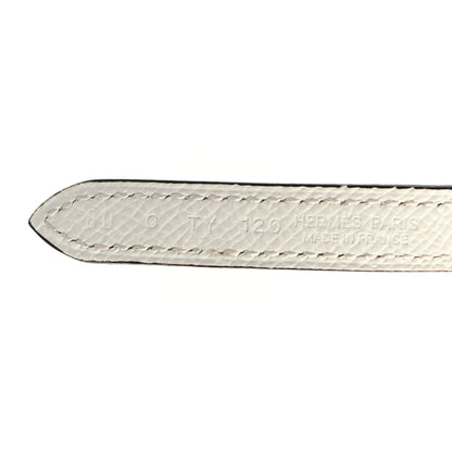Hermes Epsom Swift 13mm Focus Belt 80 Etoupe Nata 5 of 5