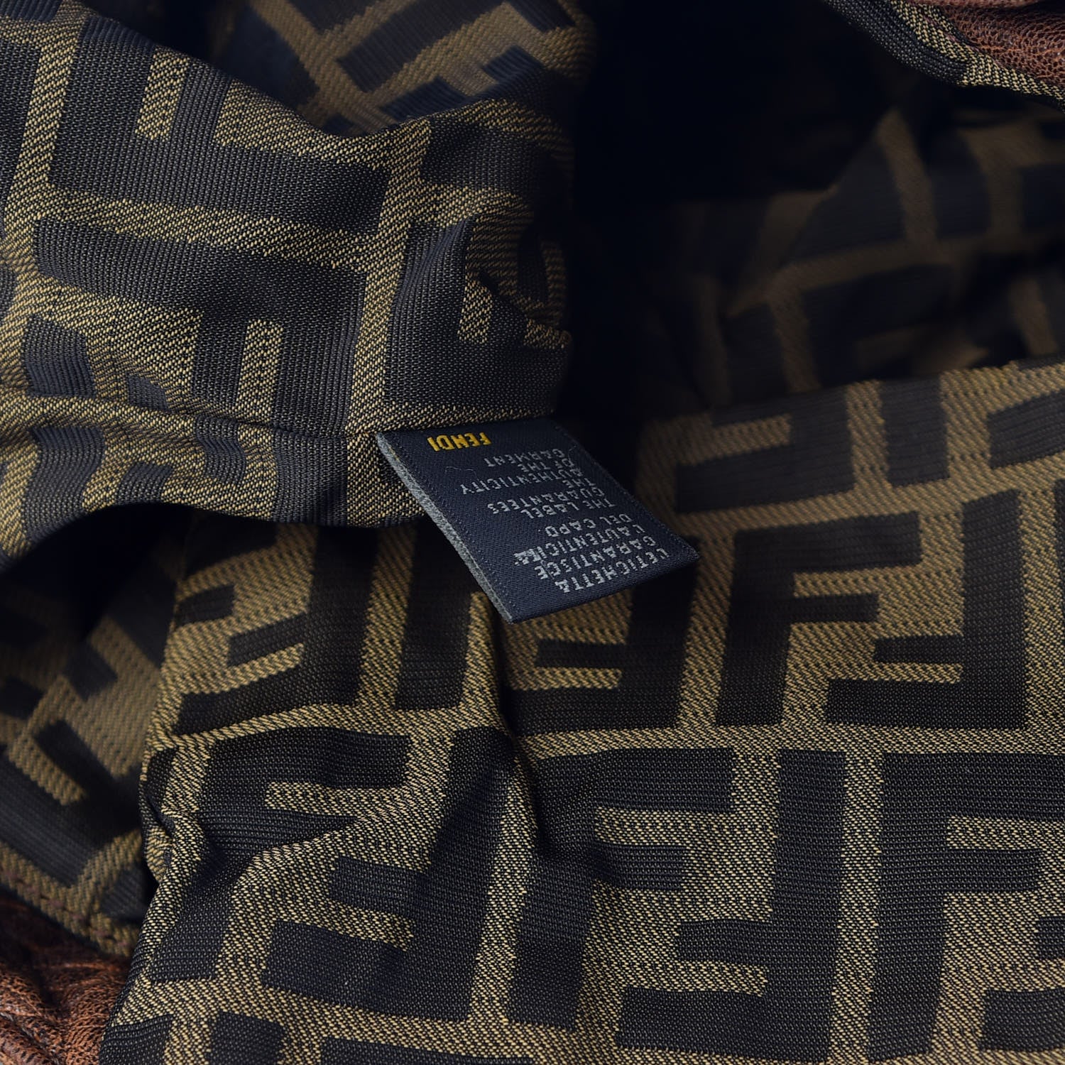 Fendi Nappa Nuvolata Spy Cognac 7 of 19