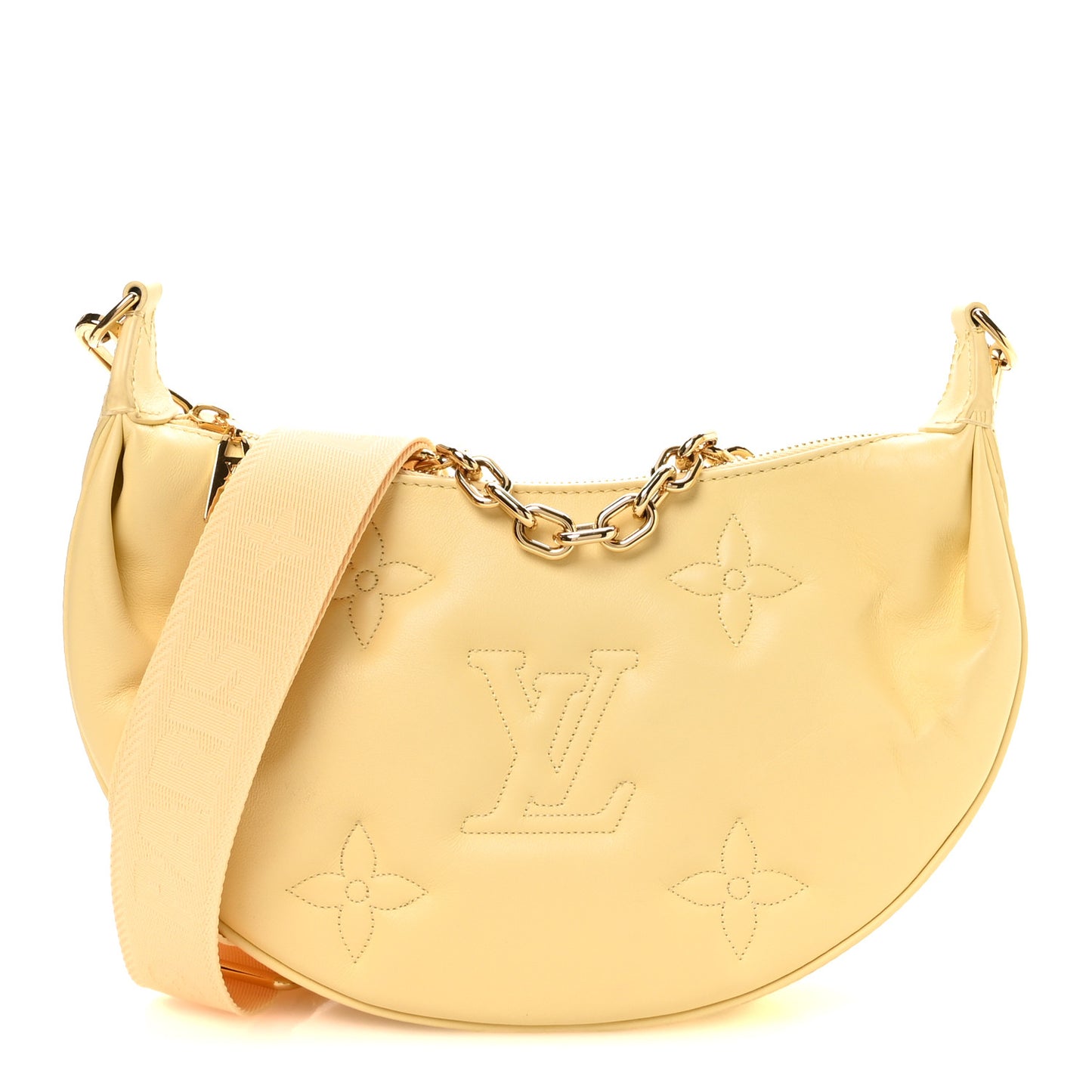 Calfskin Bubblegram Over The Moon Banana