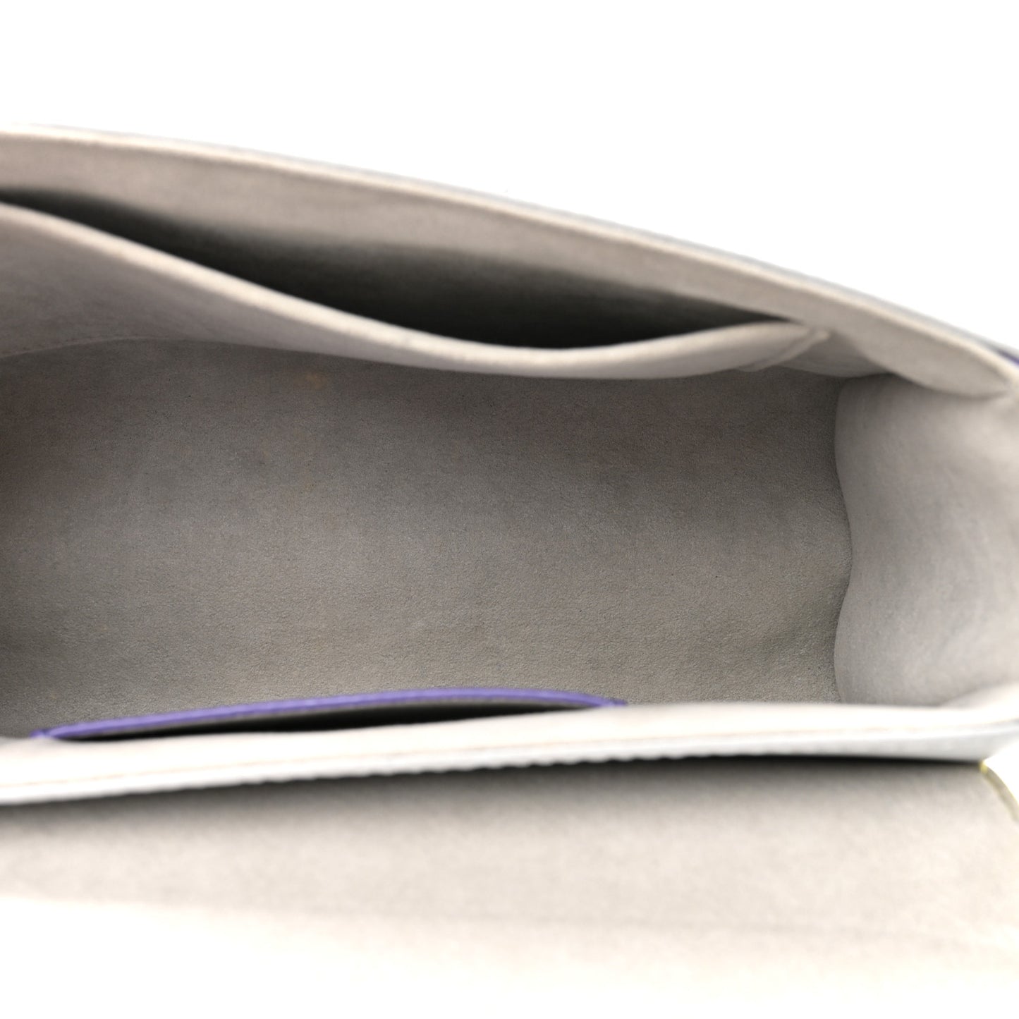 Epi Twist Shoulder Bag MM Purple Yellow Grey