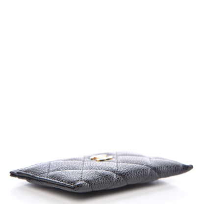 Chanel Caviar Quilted Card Holder Black 4 of 11