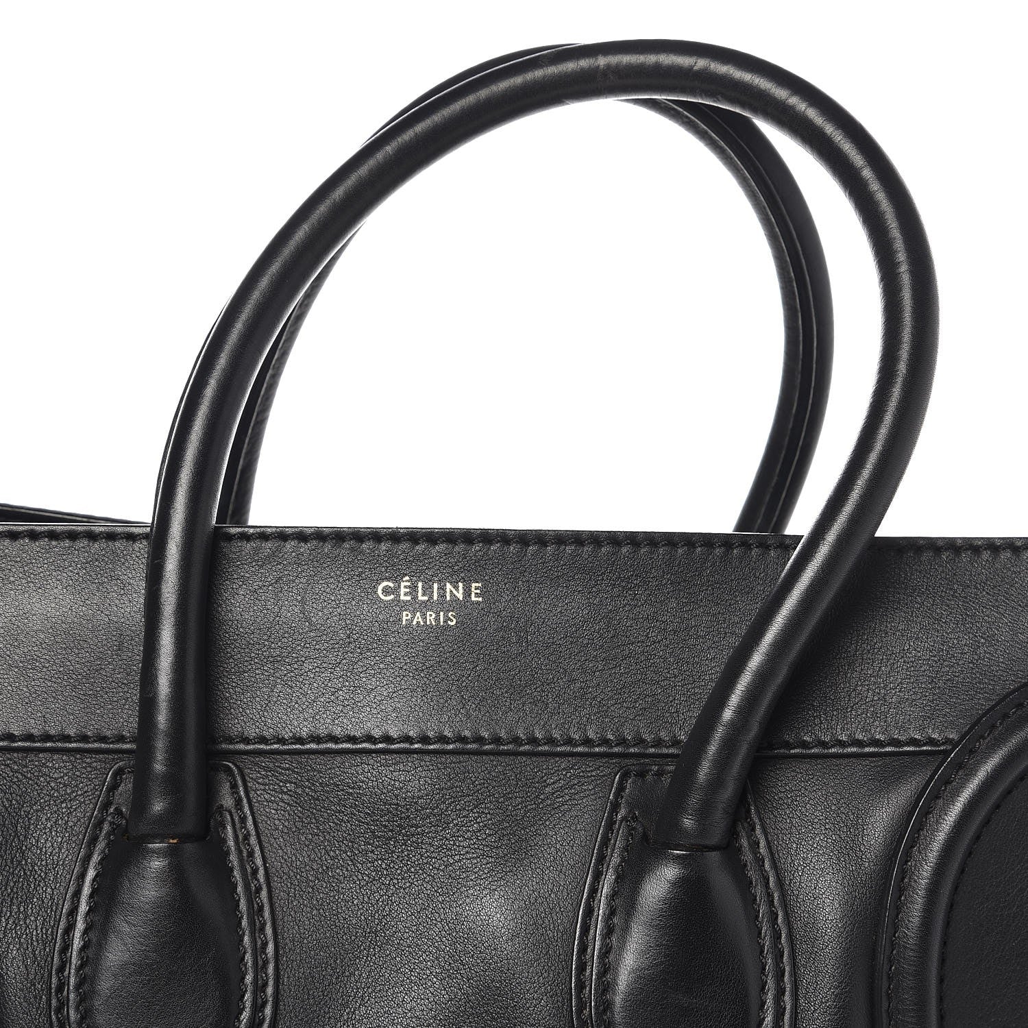 Celine Smooth Calfskin Mini Luggage Black 17 of 17