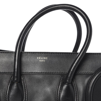 Celine Smooth Calfskin Mini Luggage Black 17 of 17