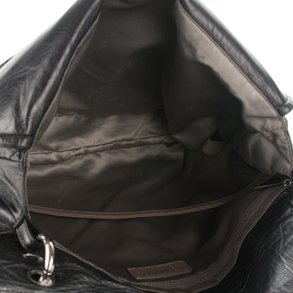Chanel Lambskin Quilted Padded Envelope Flap Black 9 of 10