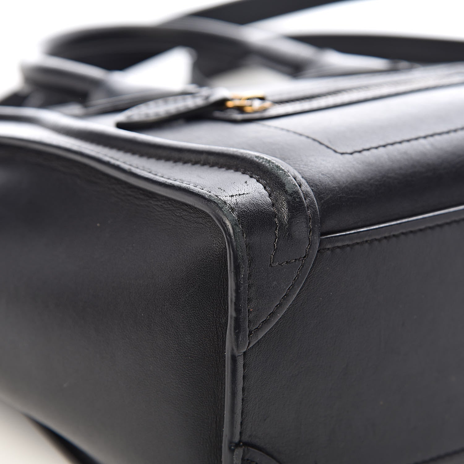 Celine Smooth Calfskin Nano Luggage Black 18 of 23